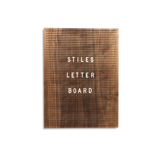 Wood Letter Board Kit