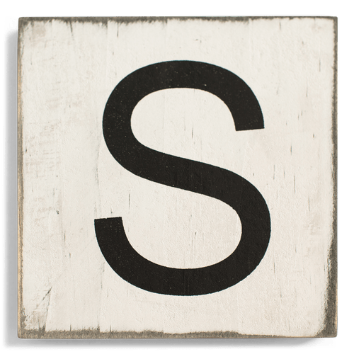 Crossword Wall Tile - Rustic