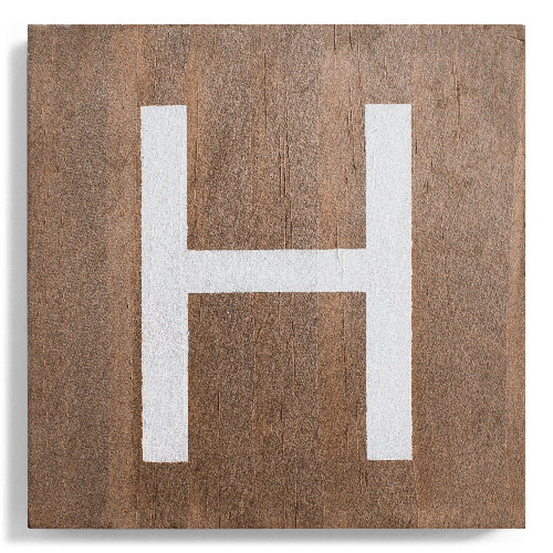 Crossword Wall Tile - Walnut