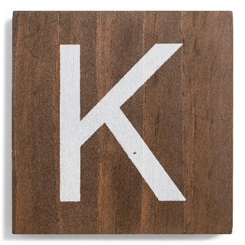 Crossword Wall Tile - Walnut