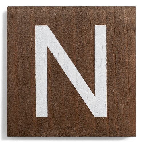 Individual Wall Tile - Walnut