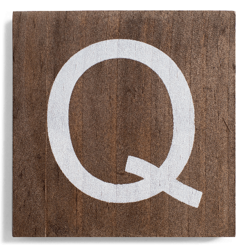 Crossword Wall Tile - Walnut