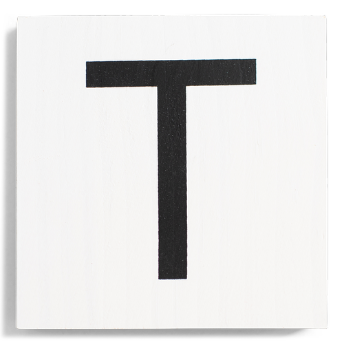 Crossword Wall Tile - White