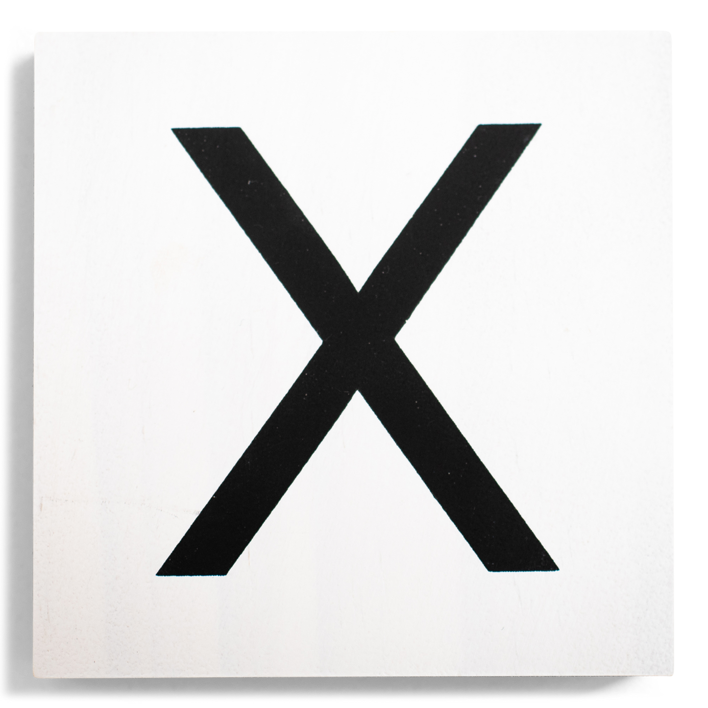 Crossword Wall Tile - White