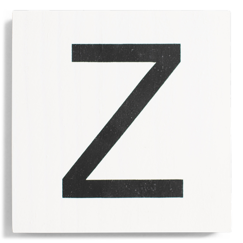 Crossword Wall Tile - White