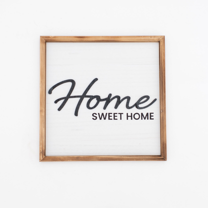 "Home Sweet Home" Wall Sign