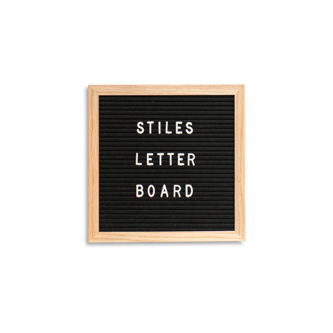 Felt Letter Board Kit Stiles