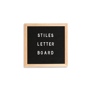 Felt Letter Board Kit– Stiles