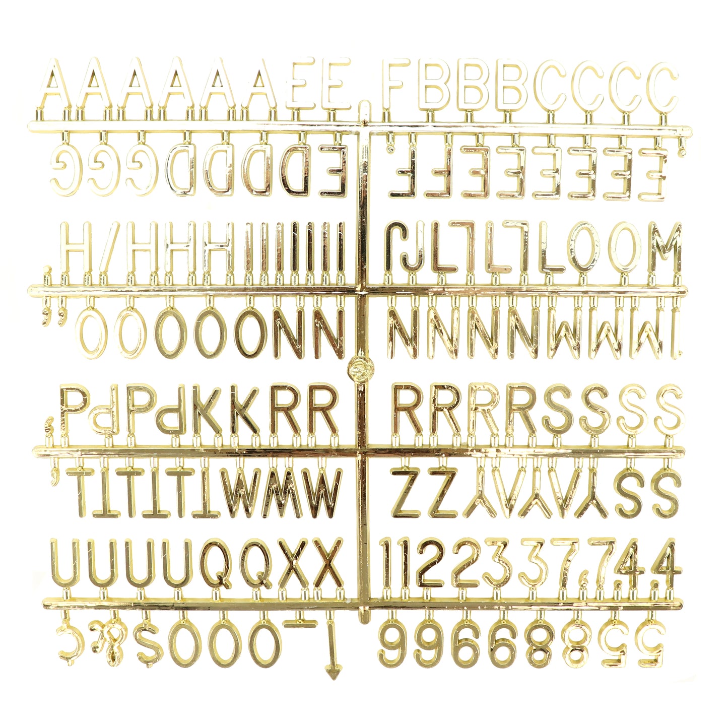 Premium Plastic Letter Set for Letter Boards