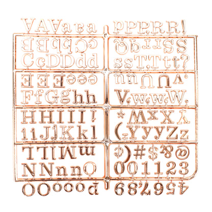 Premium Plastic Letter Set for Letter Boards