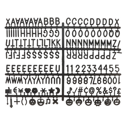 Standard Plastic Letter Set for Letter Boards