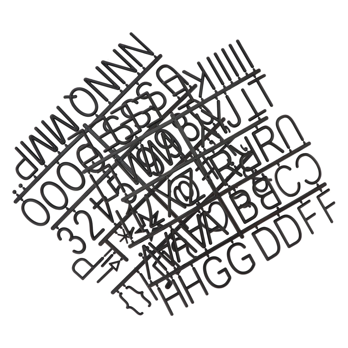 Standard Plastic Letter Set for Letter Boards