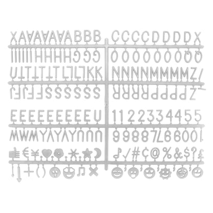 Standard Plastic Letter Set for Letter Boards