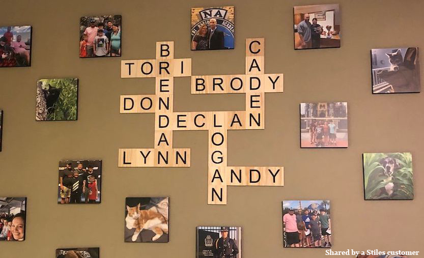 Crossword Wall Tile Stiles